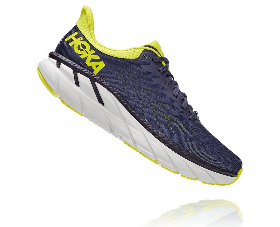 Hoka One One Løbesko Herre - Clifton 7 - Mørkeblå - 897056RPO